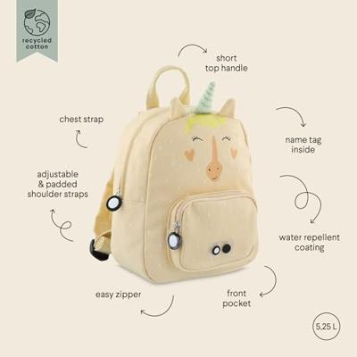 Trixie Baby rugzak small Mrs. Unicorn Trixie Baby rugzak small Mrs. Unicorn