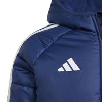 adidas Tiro 24 Winterjas Kids Donkerblauw Wit - thumbnail