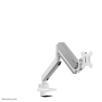 Neomounts ds70-450wh1 full-motion desk mount, 17 - 42 inch, topfix clamp & grommet - thumbnail