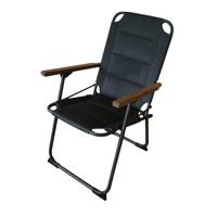 Human Comfort Ocana 3D Mesh Regular Campingstoel Grijs - thumbnail