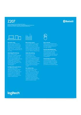 Logitech Z207 pc-luidspreker