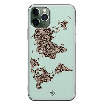 iPhone 11 Pro Max siliconen hoesje - Wild world