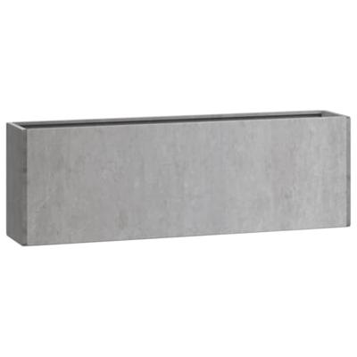 VidaXL Plantenbakken wandmontage 2 st 53x10x17 cm cortenstaal roestig