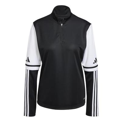 adidas Squadra 25 Trainingstrui 1/4-Zip Dames Zwart Wit adidas Squadra 25 Trainingstrui 1/4-Zip Dames Zwart Wit