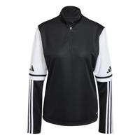 adidas Squadra 25 Trainingstrui 1/4-Zip Dames Zwart Wit - thumbnail