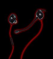 ∙us Gaming Rex in-ear hoofdtelefoon, zwart/rood - thumbnail