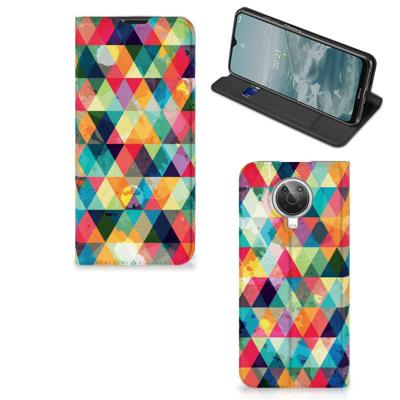 Nokia G10 | G20 | Hoesje met Magneet | Geruit