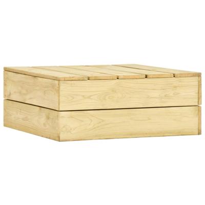 Tuintafel 75x75x31 cm geïmpregneerd grenenhout