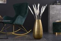 Elegante Vaas ORIENT 50cm goud in Grid Hammerschlag Design - 41549 - thumbnail