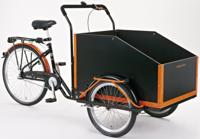Pfautec transportfiets "jumbo" (#1) cargo bike pfau-tec jumbo 20/26 3sp black - thumbnail