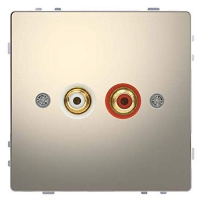 Merten MEG4350-6050 Luidsprekerstekkerdoos System Design Nikkel 1 stuk(s)