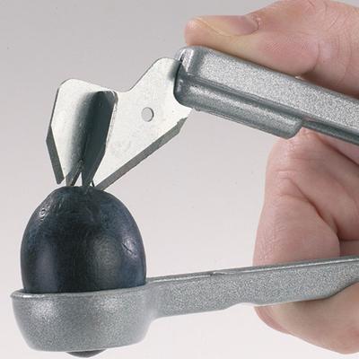 Westmark pruimenontpitter voor eetklare pruimen, 16,7 cm lang, aluminium, voedselveilig gecoat, roestvrijstalen mes, steinex, zilver, 40102260 Westmark pruimenontpitter voor eetklare pruimen, 16,7 cm lang, aluminium, voedselveilig gecoat, roestvrijstalen mes, steinex, zilver, 40102260