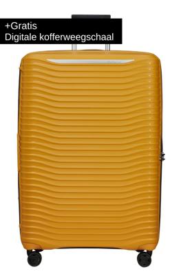 Samsonite Upscape Spinner 81cm GEEL