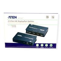 ATEN 2-Poorts DisplayPort Splitter Zwart - thumbnail