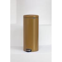 Brabantia pedaalemmer NewIcon 30 liter warm brass - thumbnail