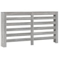 Radiatorombouw 149x20x82 cm bewerkt hout grijs sonoma eiken - thumbnail