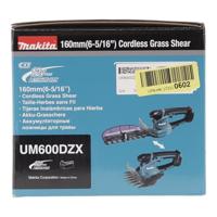 Makita UM600DZX Grasschaar, Struiksnoeischaar Accu Zonder accu 12 V Li-ion - thumbnail