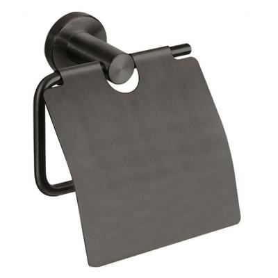 Best-Design "Moya" Toiletrolhouder Met Klep Gunmetal