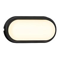 Nordlux Cuba Energy Oval 2019181003 LED-buitenlamp (wand) LED LED 14 W Zwart - thumbnail