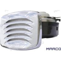 GS12031 - ELEKTRISCHE CLAXON EMP. 12V CHROOM - thumbnail