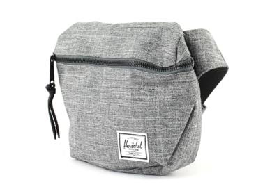 Herschel Fifteen Bum Bag-Raven Crosshatch