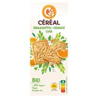 Cereal Koekjes sinaasappel chiazaad bio 132 Gram - thumbnail