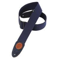 Levys Leathers MSSC8-NAV katoenen gitaarband, marineblauw - thumbnail