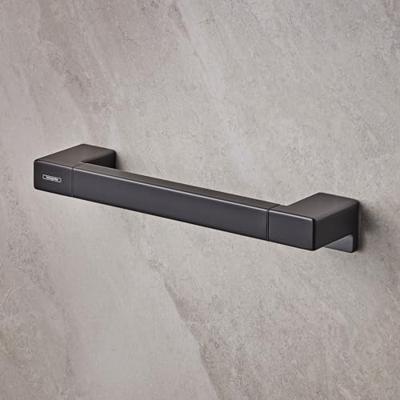 Hansgrohe Badgreep AddStoris 34,8 cm Mat Zwart Hansgrohe Badgreep AddStoris 34,8 cm Mat Zwart