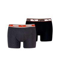 Heren Boxer Shorts Puma Zwart Maat S - thumbnail
