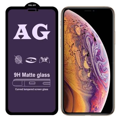 AG matte anti blauw licht volledige dekking gehard glas voor iPhone XS Max AG matte anti blauw licht volledige dekking gehard glas voor iPhone XS Max