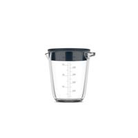 Mepal Maatbeker met Deksel Chef It Glas 500ml - thumbnail