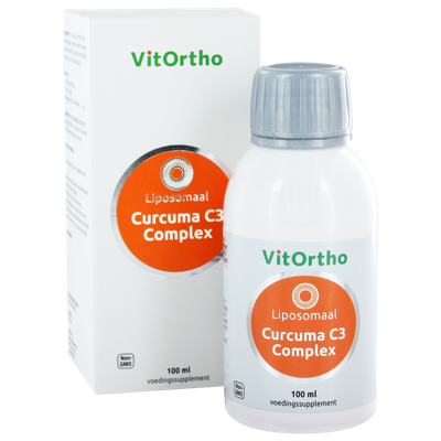 VitOrtho Curcuma C3 complex liposomaal 100 Milliliter VitOrtho Curcuma C3 complex liposomaal 100 Milliliter
