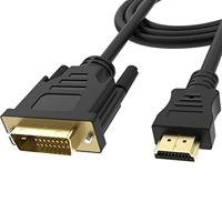 Akasa AK-CBHD06-20BK video kabel adapter 2 m DVI-D HDMI Zwart - thumbnail