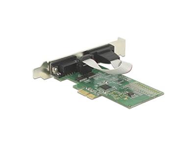 Delock 89555 2 poorten Seriële interfacekaart PCI-Express, RS232 PCIe x1 Delock 89555 2 poorten Seriële interfacekaart PCI-Express, RS232 PCIe x1