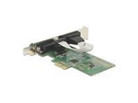 Delock 89555 2 poorten Seriële interfacekaart PCI-Express, RS232 PCIe x1 - thumbnail