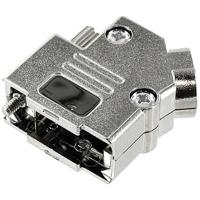 encitech D45PK-M-09-K 6560-0146-11 D-sub behuizing Aantal polen: 9 Kunststof, gemetalliseerd 45 ° Zilver 1 stuk(s) - thumbnail
