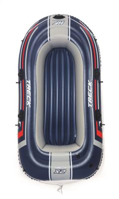 Bestway hydro-force opblaasbootset treck x2 255x127 cm