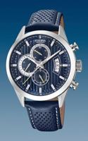 Horlogeband Festina F20271-5 Leder Blauw 21mm - thumbnail