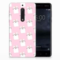Nokia 5 | TPU Hoesje | Sleeping Cats - thumbnail
