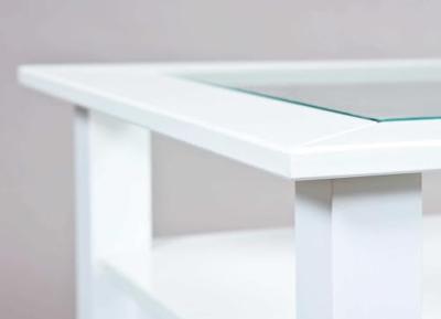 Salontafel Provence - wit - 45x115x60 cm - Leen Bakker