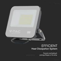 V-TAC VT-44055 23688 LED-schijnwerper Energielabel: F (A - G) 50 W Natuurwit - thumbnail