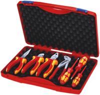Knipex 00 21 15 Gereedschapsbox RED Electro Set 2 - 7-delig - thumbnail