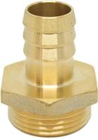 Messing slangtule - 20mm x 1 - buitendraad - thumbnail