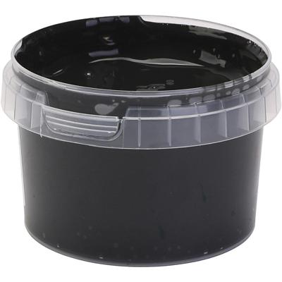 PRIMO vingerverf, zwart, 250 ml/ 1 fles