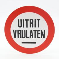 BORD ROND UITRIT VRIJLATEN - thumbnail