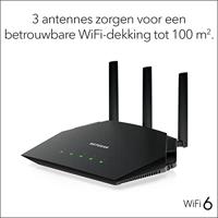 NETGEAR Nighthawk 4-Stream AX1800 WiFi 6 Router (RAX10) - thumbnail