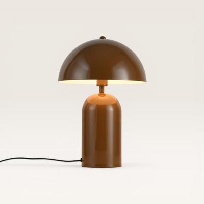 Tafellamp Asteri maronne s - Bronskleurige paddenstoel lamp van metaal voor binnen - Zonder lichtbron