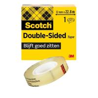 Plakband scotch 665 12mmx22.8m dubbelzijdig | 12 stuks - thumbnail