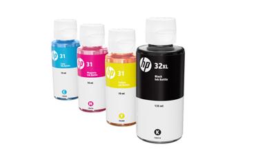 Inkt voor cartridge navulverpakking HP 1VU26AE Cyaan 70 ml