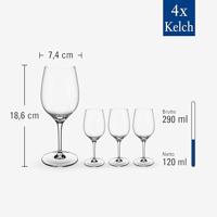 VILLEROY & BOCH - Entree - Witte wijnglas 0,29l 18,5cm s/4 - thumbnail